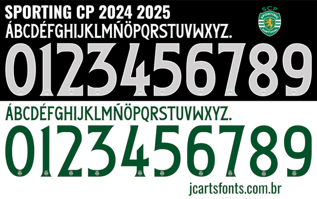 Fonte Vetor Sporting Clube de Portugal 2024 2025